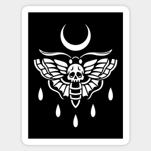 Death moth Sticker